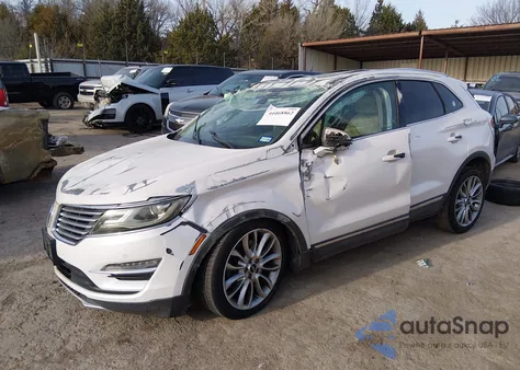 2015 Lincoln Mkc z USA, uszkodzony, nr VIN 5LMCJ1A97FUJ19185